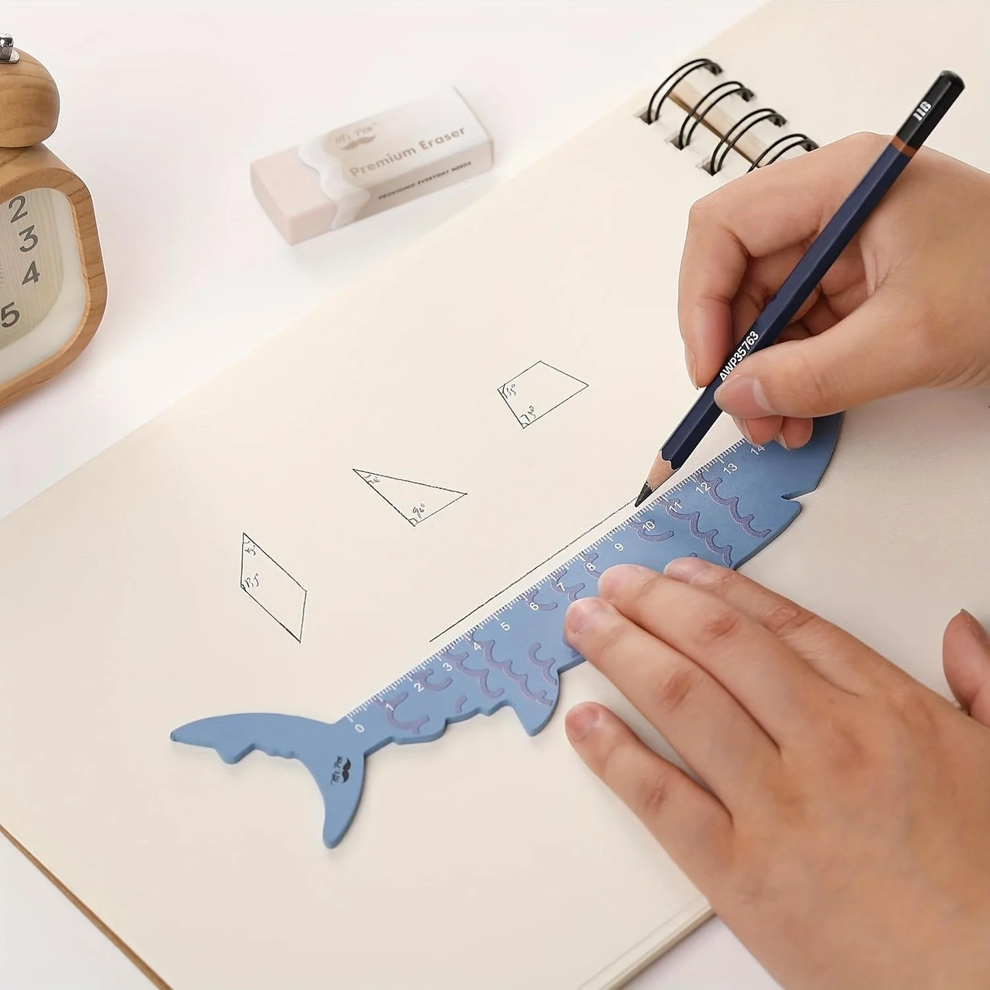 Animal shaped rulers (pack of 5)