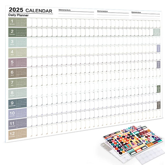2025 Calendar Large Wall Calendar