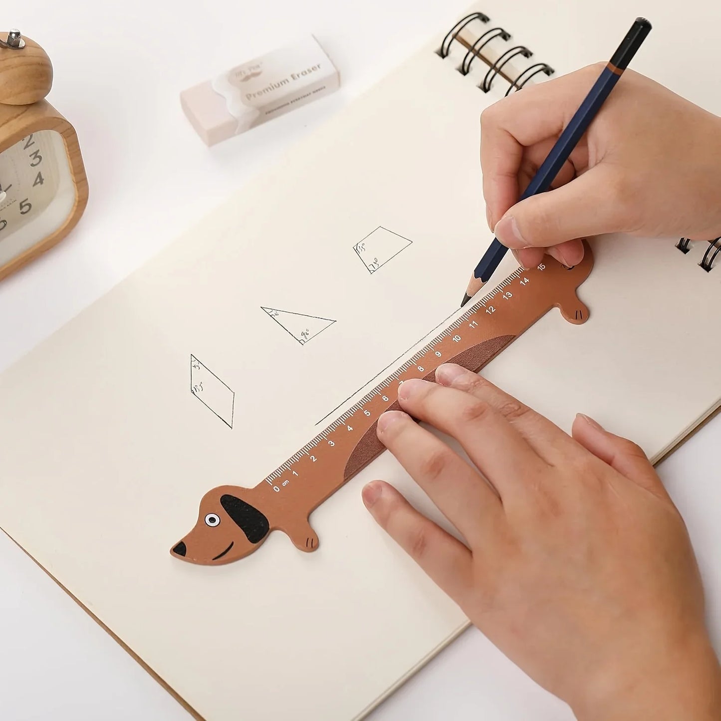 Animal shaped rulers (pack of 5)